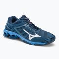 Vyriški tinklinio bateliai Mizuno Wave Voltage navy blue V1GA216021