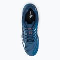 Vyriški tinklinio bateliai Mizuno Wave Voltage navy blue V1GA216021 6