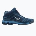 Vyriški tinklinio bateliai Mizuno Wave Voltage Mid navy blue V1GA216521 3