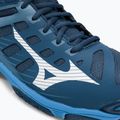 Vyriški tinklinio bateliai Mizuno Wave Voltage Mid navy blue V1GA216521 11