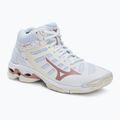 Moterų tinklinio bateliai Mizuno Wave Voltage Mid white V1GC216536
