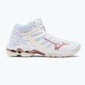 Moterų tinklinio bateliai Mizuno Wave Voltage Mid white V1GC216536 2