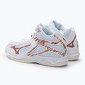 Moterų tinklinio bateliai Mizuno Thunder Blade 3 Mid white V1GC217536 3