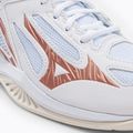 Moterų tinklinio bateliai Mizuno Thunder Blade 3 Mid white V1GC217536 7