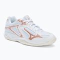 Mizuno Lightning Star Z6 vaikų tinklinio bateliai balti V1GD210336