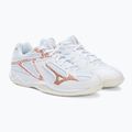Mizuno Lightning Star Z6 vaikų tinklinio bateliai balti V1GD210336 4