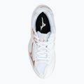 Mizuno Lightning Star Z6 vaikų tinklinio bateliai balti V1GD210336 6