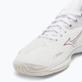 Moteriški rankinio bateliai Mizuno Wave Mirage 4 white/rose/snow white 7