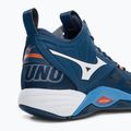 Vyriški tinklinio bateliai Mizuno Wave Momentum 2 Mid navy blue V1GA211721 9