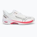 Moteriški teniso bateliai Mizuno Wave Exceed Tour 5 CC undyed white/quiet shade/opera red 2