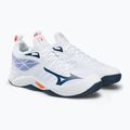 Vyriški tinklinio bateliai Mizuno Wave Dimension white V1GA224022 4