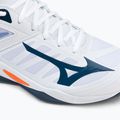 Vyriški tinklinio bateliai Mizuno Wave Dimension white V1GA224022 8