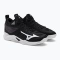 Vyriški tinklinio bateliai Mizuno Wave Dimension Mid black V1GA224501 5