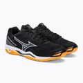 Vyriški rankinio bateliai Mizuno Wave Phantom 3 black X1GA226044 4