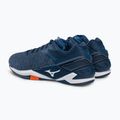Vyriški rankinio bateliai Mizuno Wave Stealth Neo navy blue X1GA200021 3