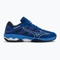Vyriški teniso bateliai Mizuno Wave Exceed Light AC navy blue 61GA221826 2