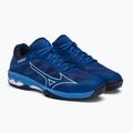 Vyriški teniso bateliai Mizuno Wave Exceed Light AC navy blue 61GA221826 4