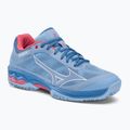 Moterų teniso bateliai Mizuno Wave Exceed Light CC blue 61GC222121