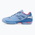 Moterų teniso bateliai Mizuno Wave Exceed Light CC blue 61GC222121 11