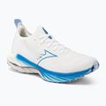 Vyriški bėgimo bateliai Mizuno Wave Neo Wind white/8401 c/peace blue