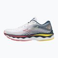 Moteriški bėgimo batai Mizuno Wave Sky 6 white/ hibiscus/ buttercup 9