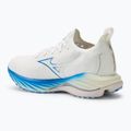 Moteriški bėgimo batai Mizuno Wave Neo Wind white/silver/peace blue 3