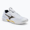 Vyriški rankinio bateliai Mizuno Wave Stealth V white X1GA180013