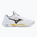 Vyriški rankinio bateliai Mizuno Wave Stealth V white X1GA180013 2