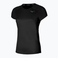 Moteriški bėgimo marškinėliai Mizuno Two Loop 88 Tee black 32GAA20109