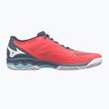 Moterų teniso bateliai Mizuno Wave Exceed Light CC Fierry Coral 2/White/China Blue 61GC222158 11