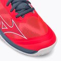 Moterų teniso bateliai Mizuno Wave Exceed Light CC Fierry Coral 2/White/China Blue 61GC222158 7