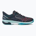Vyriški teniso batai Mizuno Wave Exceed Tour 5 CC collegiate blue/soleil/tanager turquoise 2