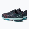 Vyriški teniso batai Mizuno Wave Exceed Tour 5 CC collegiate blue/soleil/tanager turquoise 3