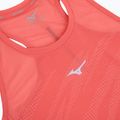 Moteriškas bėgimo marškinėlis Mizuno Aero Tank sunkissed coral 3