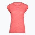Moteriški bėgimo marškinėliai Mizuno Aero Tee sunkissed coral