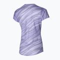 Moteriški bėgimo marškinėliai Mizuno Core Graphic Tee pastelinės alyvinės spalvos 2