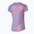 Moteriški bėgimo marškinėliai Mizuno DAF Graphic Tee pastel lilac 2