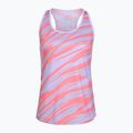 Moteriškas bėgimo marškinėlis Mizuno DAF Graphic Tank pastelinės alyvinės spalvos