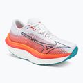 Mizuno Wave Rebellion Pro baltai oranžiniai bėgimo bateliai J1GC231701
