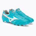 Futbolo bateliai Mizuno Morelia II Pro mėlyni ir balti P1GA231325 4