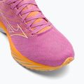 Moteriški bėgimo bateliai Mizuno Wave Rider 26 Roxy cyclamen/white/mockorang 8