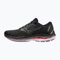 Moteriški bėgimo bateliai Mizuno Wave Inspire 19 W black/ silver/ bitsweet 10