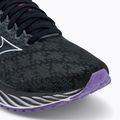 Moteriški bėgimo bateliai Mizuno Wave Inspire 19 W black/ silver/ bitsweet 7