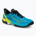 Vyriški teniso bateliai Mizuno Wave Exceed Tour 5 AC is blue/bolt2 neon/black