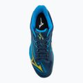 Vyriški teniso bateliai Mizuno Wave Exceed Light 2 AC dress blues/bolt2 neon/clolsonne 6