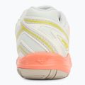 Moteriški teniso batai Mizuno Break Shot 4 AC snow white/ neon flame/ ghost gray 6