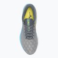 Vyriški bėgimo bateliai Mizuno Wave Inspire 19 grey/jet blue/bolt2neon 6