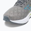 Vyriški bėgimo bateliai Mizuno Wave Inspire 19 grey/jet blue/bolt2neon 8