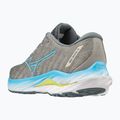 Vyriški bėgimo bateliai Mizuno Wave Inspire 19 grey/jet blue/bolt2neon 9