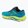 Vyriški bėgimo bateliai Mizuno Wave Inspire 19 jet blue/bolt2neon/luminous 3